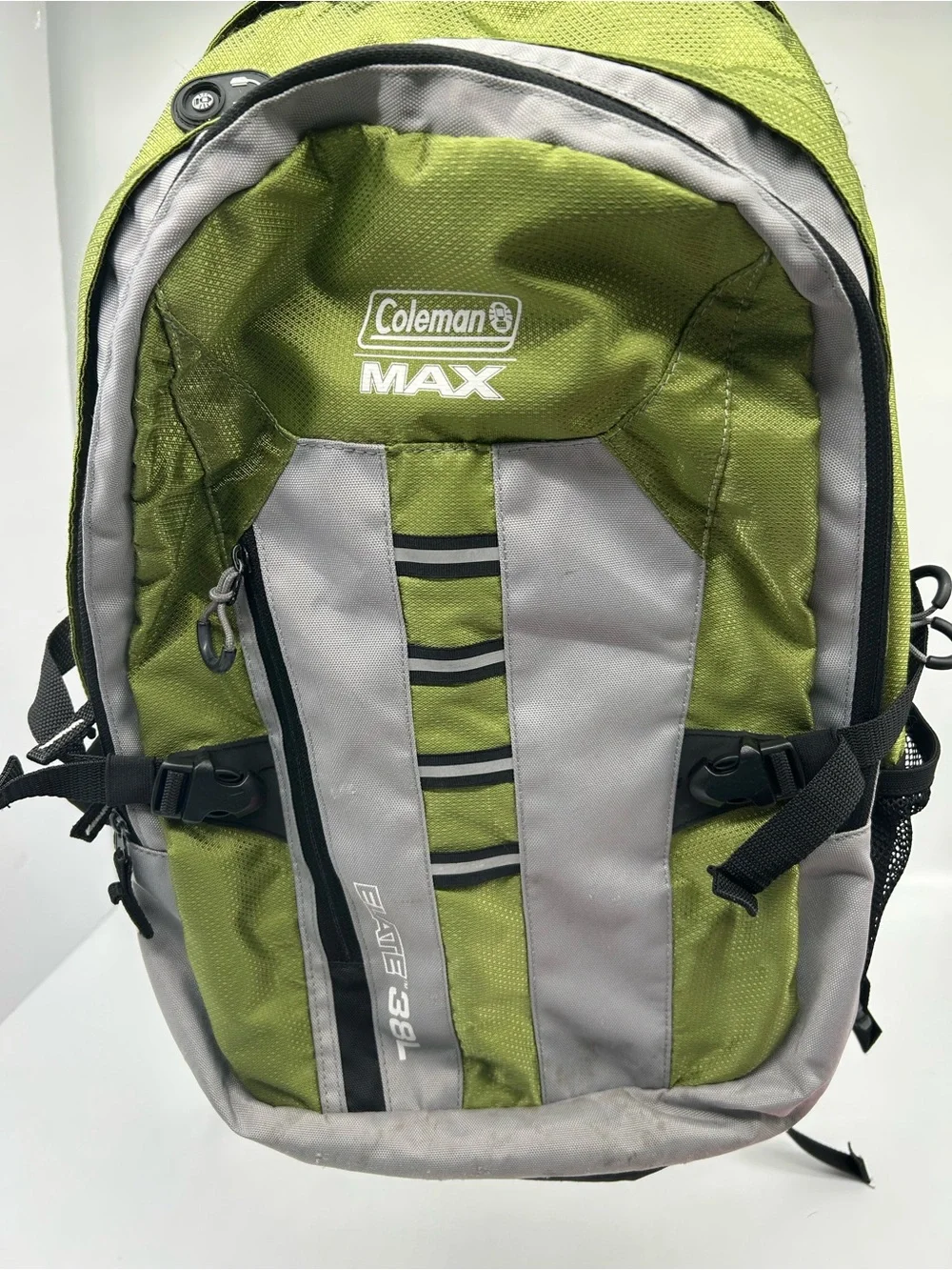 Coleman MAX Elate 38 Liter Olive Green and Gray Daypack